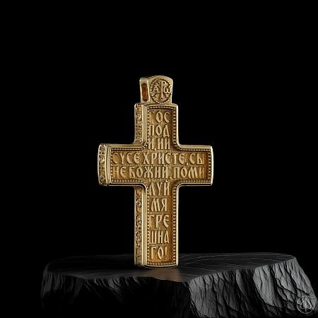 Крест из золота 585 "Спас" Арт.037