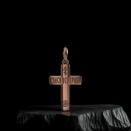 Крест из золота 585 Арт.056