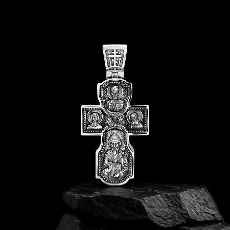 Крест из серебра Арт.038