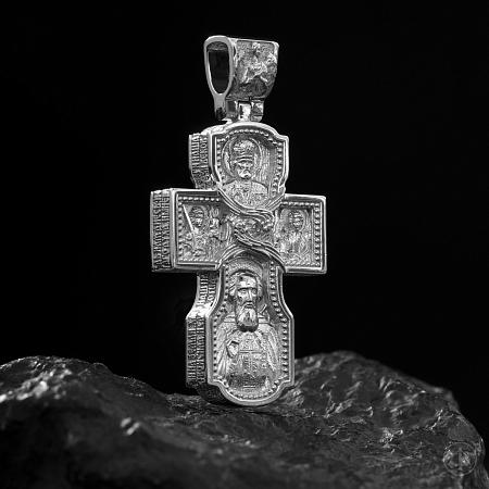 Крест из платины и золота 750 Арт.018