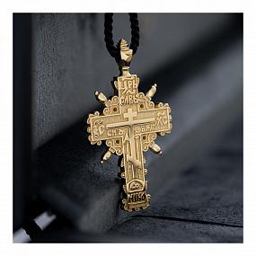 Крест из драгоценного металла без Распятия 026