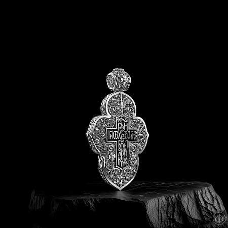 Крест из платины Арт.027