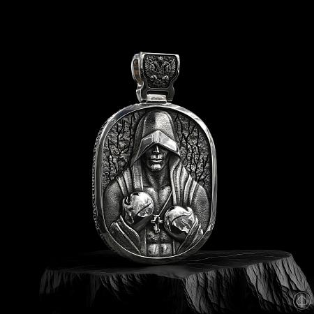 Подвеска из серебра "Сила духа" Арт.029