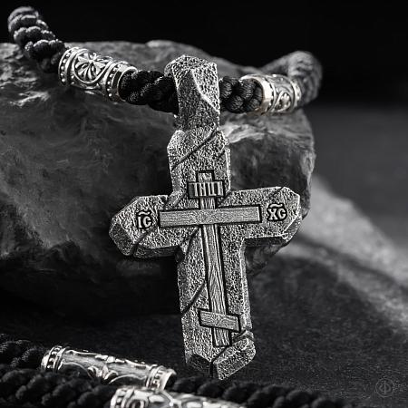 Крест из серебра без Распятия 053