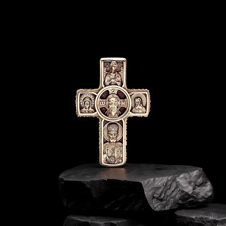 Крест из золота 585 "Спас" Арт.032