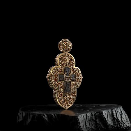 Крест из золота 750 Арт.027