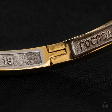 Браслет из золота 750 и платины Арт.028