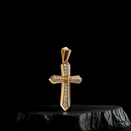 Крест из золота 750 Арт.147