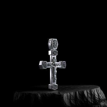 Крест из серебра Арт.030