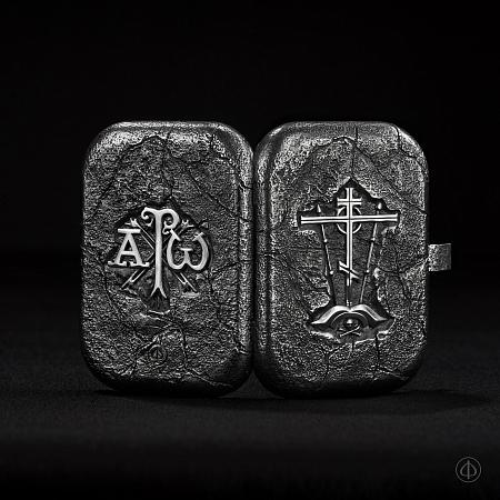 Складень из серебра Арт.015