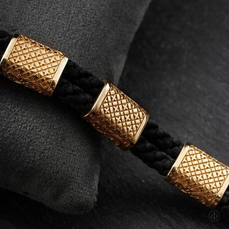 Браслет из золота 585 с молитвой, Арт.002