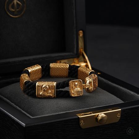 Браслет из золота 585 с молитвой, Арт.002