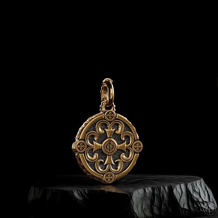 Подвес из золота 750 с бриллиантами Арт.019