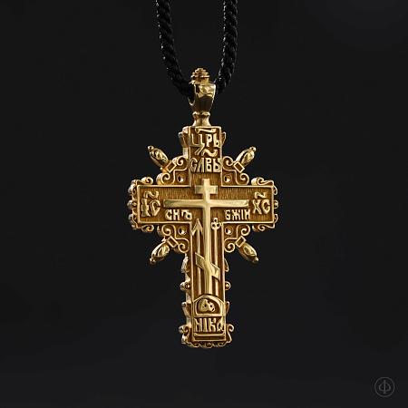 Крест из золота 585 пробы без Распятия 026