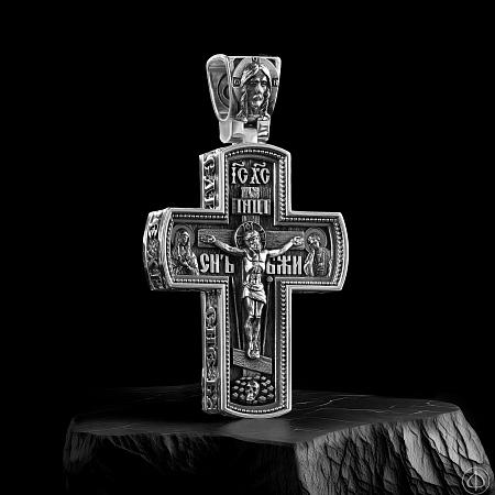 Крест из платины Арт.011