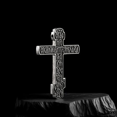 Крест из серебра Арт.040