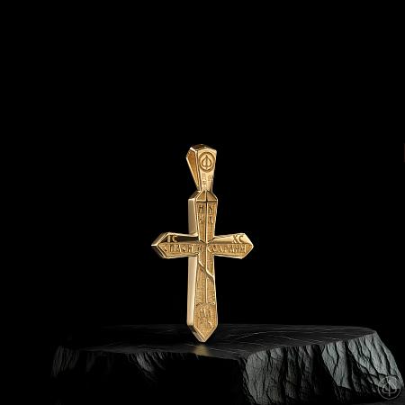 Крест из золота 750 Арт.147