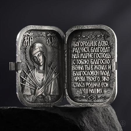 Складень из платины Арт.015
