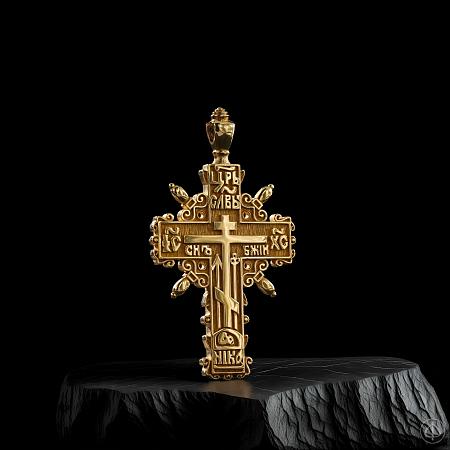 Крест из золота 585 Арт.026