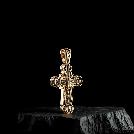 Крест из золота 585 Арт.025