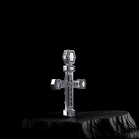Крест из серебра Арт.030