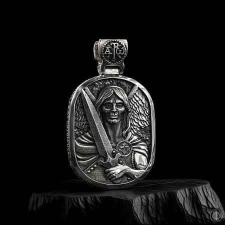 Подвеска из серебра "Сила духа" Арт.029