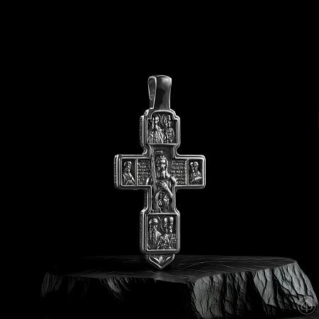 Крест "Благоразумный разбойник" из серебра Арт.039