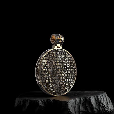 Подвеска из золота 750 с иконой Арт.012