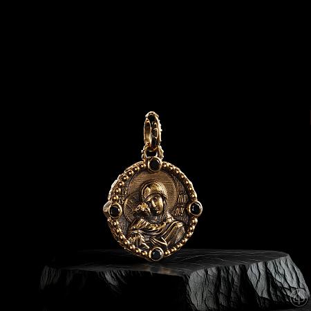 Подвес из золота 750 с бриллиантами Арт.019