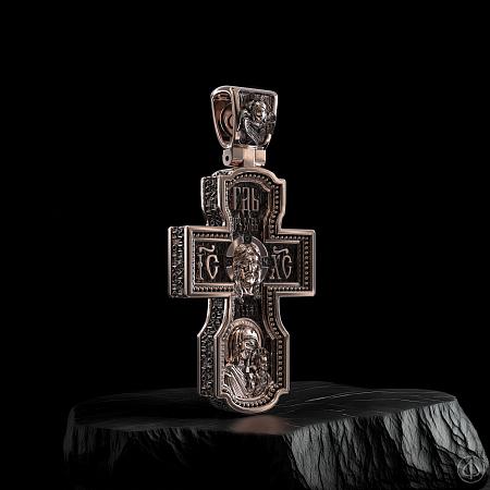 Крест из золота 585 "Спас" Арт.019