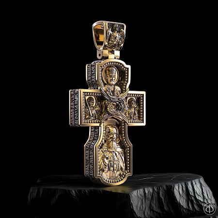 Крест из золота 750 Арт.018