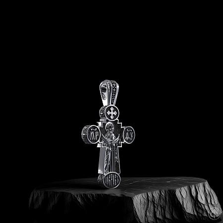 Крест из платины Арт.025