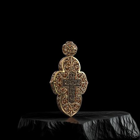 Крест из золота 750 Арт.027