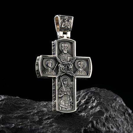 Крест из серебра Арт.011