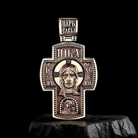 Крест из золота 585 "Спас" Арт.010