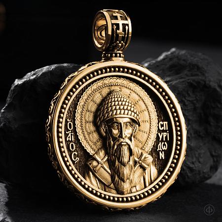 Подвеска из золота 585 "Спиридон" Арт.004