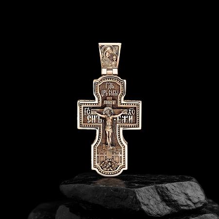 Крест из золота 585 Арт.038