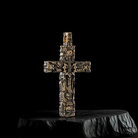 Крест из золота 750 Арт.118