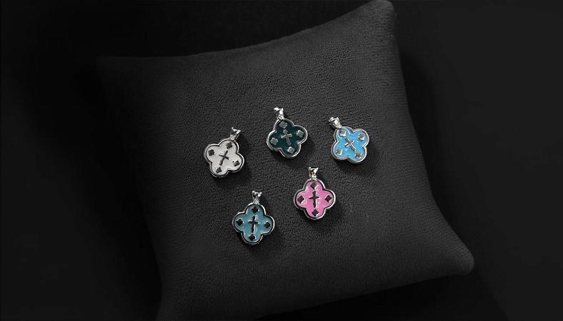 Кресты с эмалью