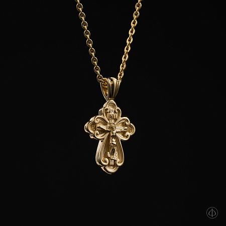 Крест из золота 585 Арт.033