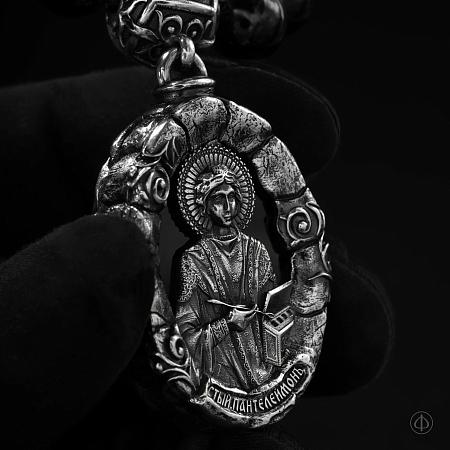Православные четки из агата и серебра Арт.007/К1