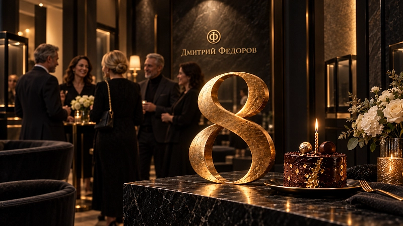 Ювелирному дому «Дмитрий Федоров» 8 лет